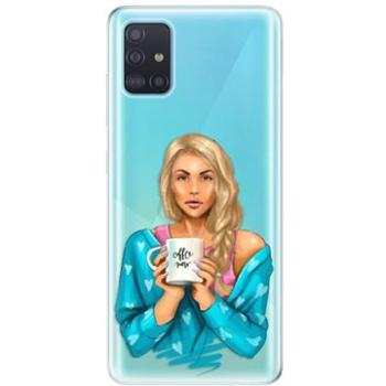 iSaprio Coffe Now - Blond pro Samsung Galaxy A51 (cofnoblo-TPU3_A51)