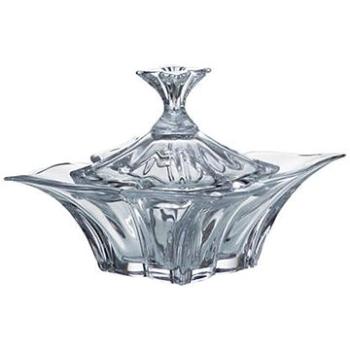 Bohemia Crystal Dóza s víčkem Florale 205mm (8593410830852)