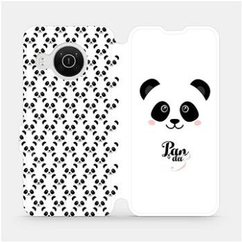 Flip pouzdro na mobil Nokia X20 - M030P Panda Amálka (5903516740260)