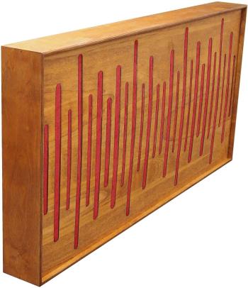 Mega Acoustic FiberExcellentPRO120 Alder/Red Absorpční dřevěný panel