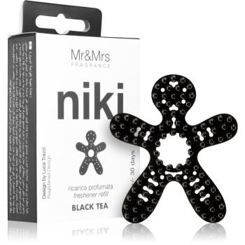 Mr & Mrs Fragrance Niki Black Tea vůně do auta náhradní náplň 1 ks