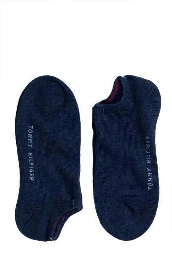 Ponožky Tommy Hilfiger 2-pack dámské, tmavomodrá barva, 343024001