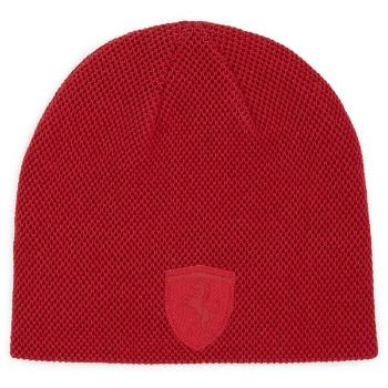 Puma FERRARI STYLE BEANIE Zimní čepice, červená, velikost