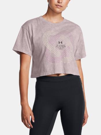 Under Armour UA Run Anywhere Shortsleeve Triko Šedá