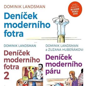 Balíček humorných audioknih Deníček moderního páru a fotra za výhodnou cenu