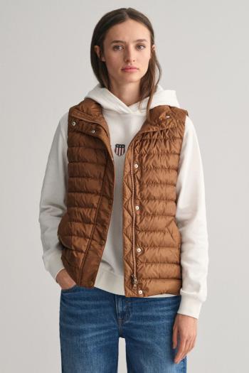 VESTA GANT LIGHT DOWN VEST CACAO