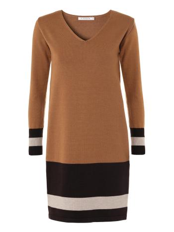 TATUUM Kötött ruhák 'MEDI'  bézs / barna / fekete