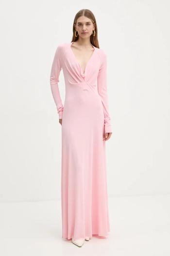 Šaty Victoria Beckham růžová barva, maxi, 1424WDR005950A