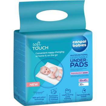 Canpol babies Disposable Underpads jednorázové přebalovací podložky 33x45 cm 20 ks