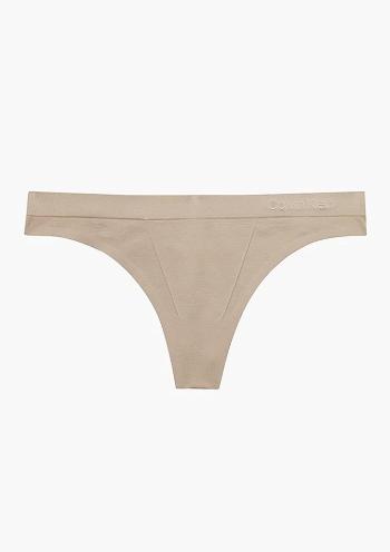 Dámská tanga Calvin Klein QF6611 L Tělová