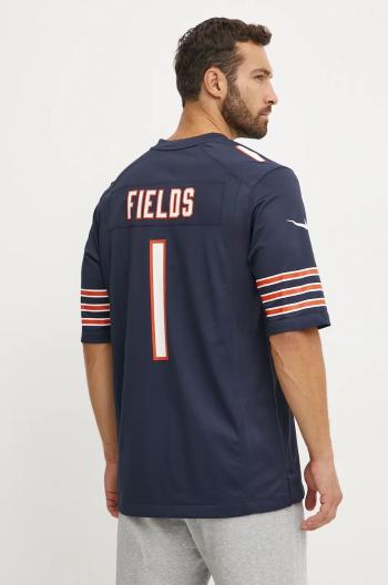 Tričko Nike Justin Fields Bears tmavomodrá barva, s aplikací, 67NM-CBGH-7QF-2NM