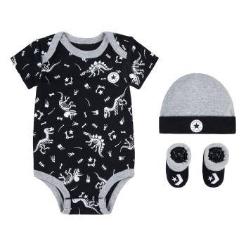 Converse dinos 3pc box set 6-12m