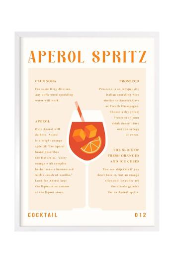 Nástěnná dekorace home & lifestyle Aperol Spritz Recipy