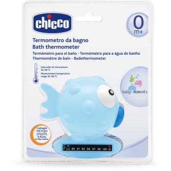 Chicco Baby Moments teploměr do koupele Blue 1 ks