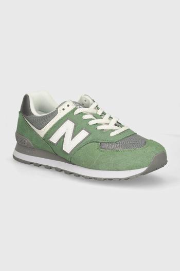 Sneakers boty New Balance 574 zelená barva, U574ESA