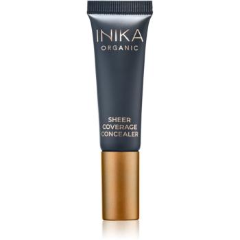 INIKA Organic Sheer Coverage krémový krycí korektor proti kruhům pod očima odstín Vanilla 10 ml