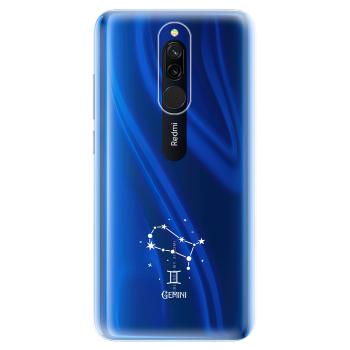 Odolné silikonové pouzdro iSaprio - čiré - Blíženci - Xiaomi Redmi 8