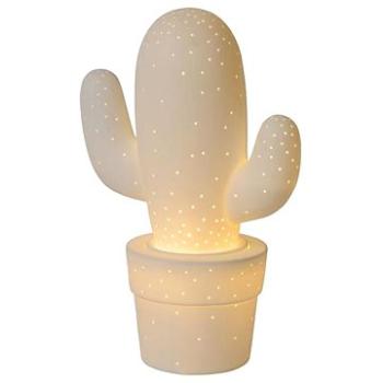 Lucide 13513/01/31 - Stolní lampa CACTUS 1xE14/40W/230V bílá (76452)