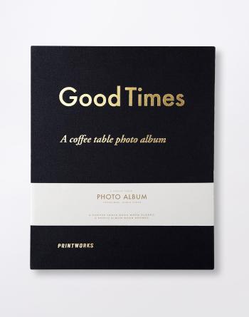 PrintWorks Photo Album - Good Times Black Black