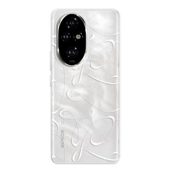 Odolné silikonové pouzdro iSaprio - Fancy - white - Honor 200 Pro