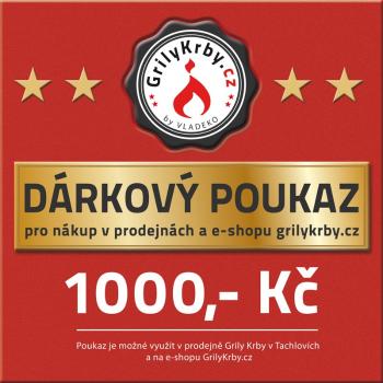 Dárkový poukaz na 1 000 Kč Vladeko