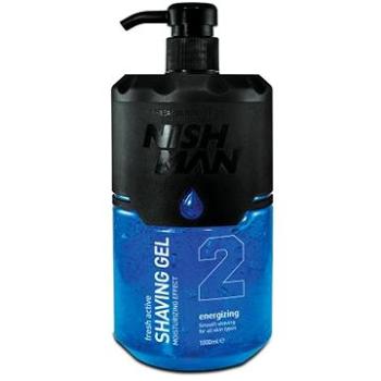 NISHMAN Energizing transparentní gel na holení 1000 ml (8681665066536)