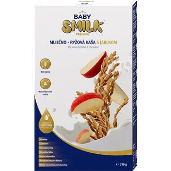 Babysmilk Premium mléčno - rýžová kaše s jablkem 210 g (8595691601107)