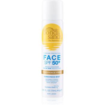 Bondi Sands SPF 50+ Face Fragrance Free ochranná mlha na obličej SPF 50+ 60 g