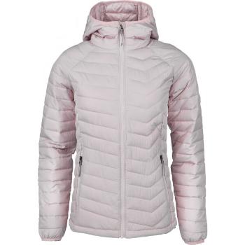 Columbia POWDER LITE HOODED JACKET Dámská zimní bunda, růžová, velikost