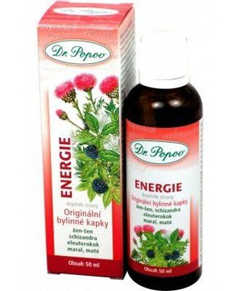 Dr. Popov Energie bylinné kapky 50 ml