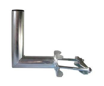 Anténní držák 15cm na stožár s třmenem, trubka 42/2mm, výška 11,5cm