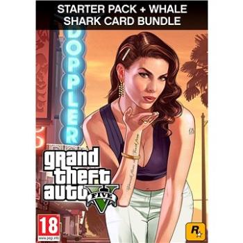 Grand Theft Auto V (GTA 5) + Criminal Enterprise Starter Pack + Whale Shark Card (PC) DIGITAL (406464)