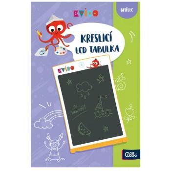 ALBI KVÍDO - LCD Kreslicí tabulka, černá, velikost