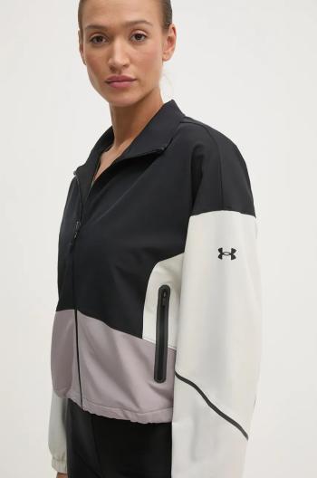 Tréninková bunda Under Armour Unstoppable černá barva, přechodná, oversize, 1374889