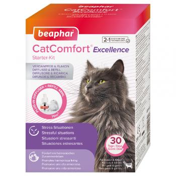 Sada pro kočky s difuzérem Beaphar CatComfort Excellence 48ml