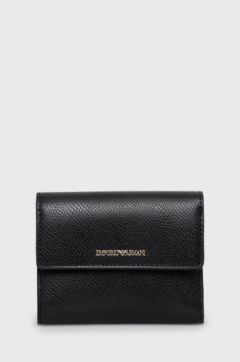 Peněženka Emporio Armani dámská, černá barva