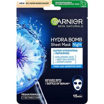 GARNIER Moisture Bomb Night-time Face Tissue Mask 28 g (3600542385657)