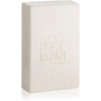 KMS Moist Repair Solid Shampoo tuhý šampon pro poškozené vlasy 75 g