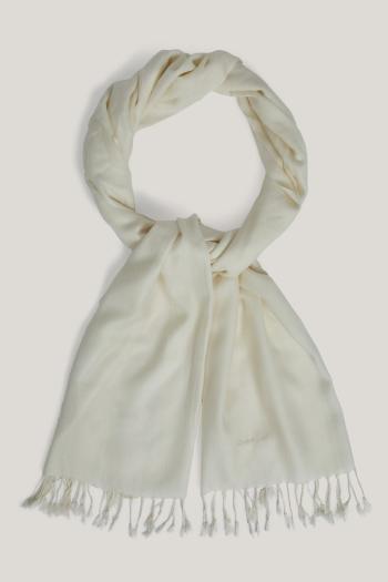 ŠÁLA GANT WOOL TWILL FOULARD CREAM