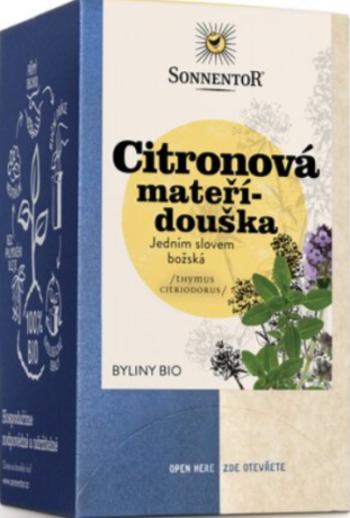 Citronová mateřídouška (čaj bio, porcovaný 18 g)