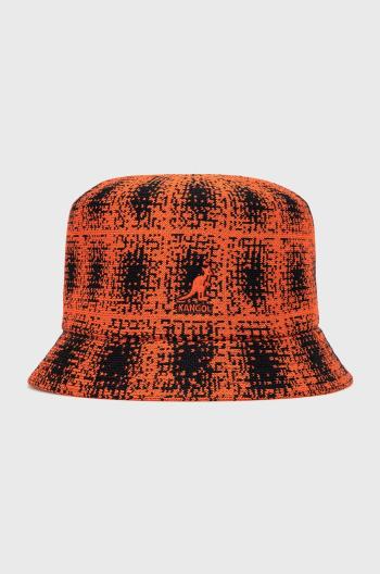 Klobouk Kangol oranžová barva