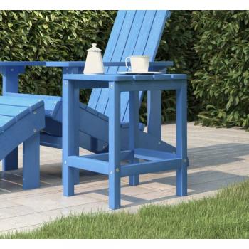 Zahradní stolek Adirondack akvamarínový 38 x 38 x 46 cm HDPE