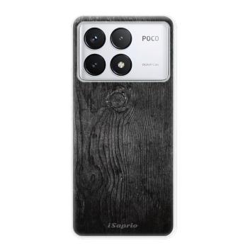 Odolné silikonové pouzdro iSaprio - Black Wood 13 - Poco F6 Pro