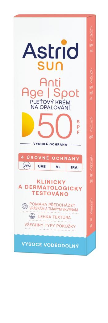 Astrid Pleťový krém na opalování SPF 50 Anti Age I Spot 50 ml