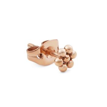 Daniel Wellington Bronzová single náušnice Květina DW00400853
