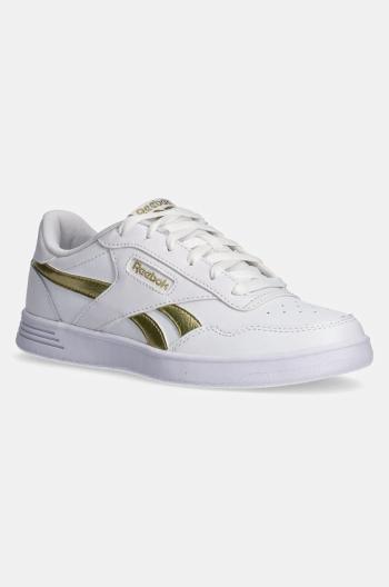 Kožené sneakers boty Reebok Classic REEBOK COURT ADVANCE bílá barva, 100202590