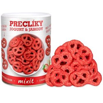 Mixit preclíky - jogurtová čokoláda s jahodovým prachem 250g (8595685208510)