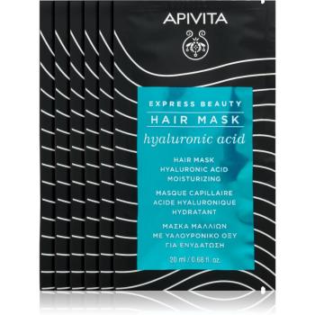 Apivita Express Beauty Hair mask Moisturizing hydratační maska na vlasy 20 ml