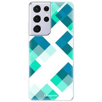 iSaprio Abstract Squares pro Samsung Galaxy S21 Ultra (aq11-TPU3-S21u)