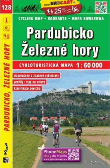 SC 128 Pardubicko, Železné hory 1:60 000